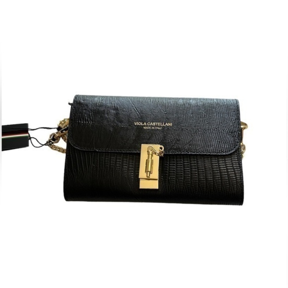 Viola Castellani Black Shoulder Bag